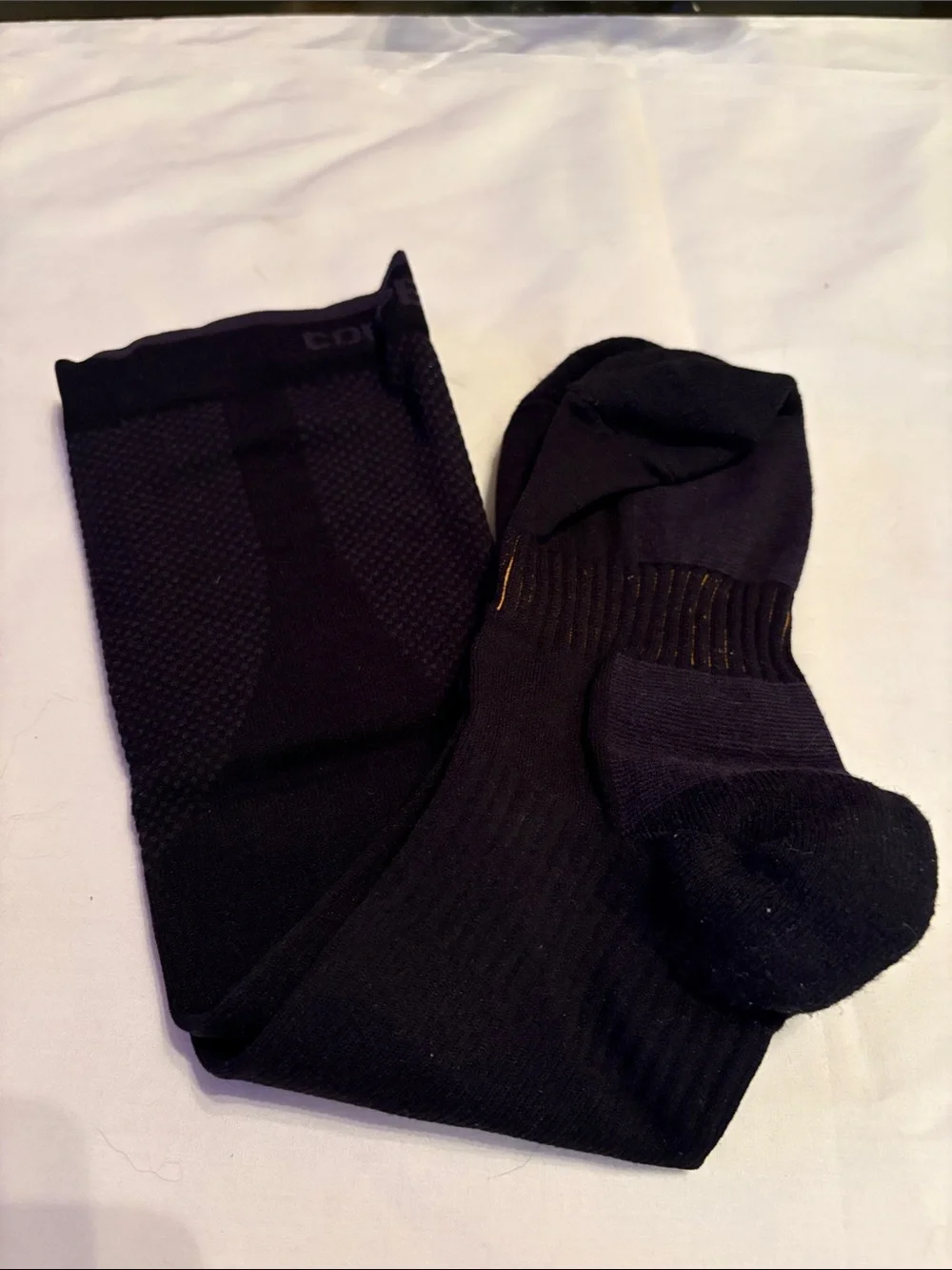 Men’s copper Fit Energy Compression Socks - Black - Size L/XL